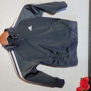 ADIDAS Zip Up Track Jacket Embroidered 3 Stripe 4T